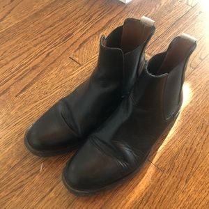 Common Projects Black Chelsea Boots 6.5